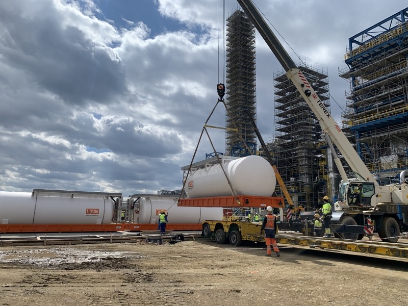 nitric acid storage tank rental