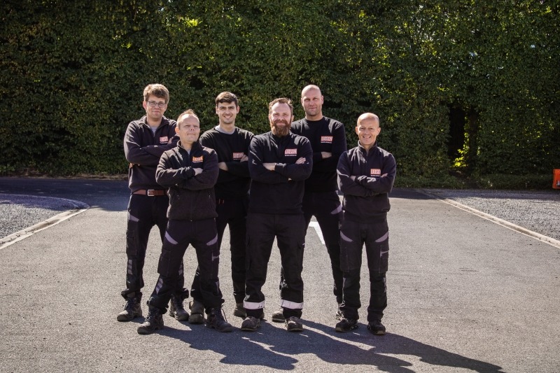 Foto techniekers mechaniekers