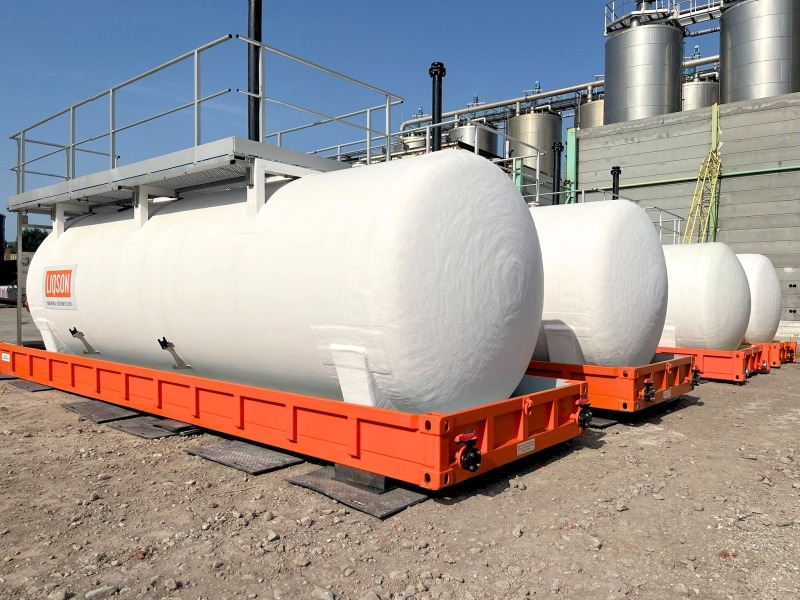 GRP tank hire