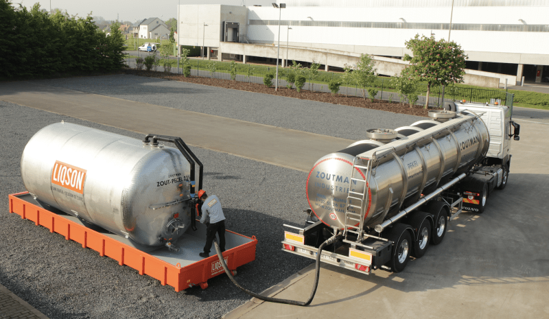 Brine tank rental winter thaw