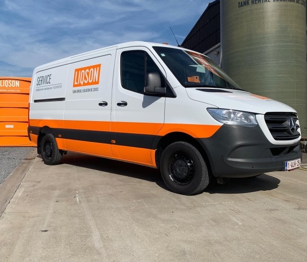 Liqson service sprinter bestelwagen