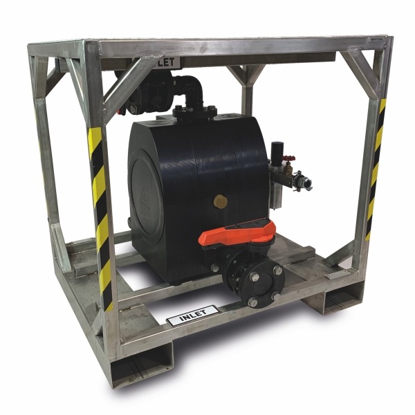 huur DN50 2" HDPE membraanpomp 