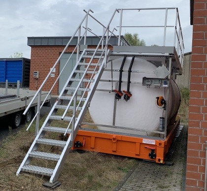Verhuur tank ijzer3chloride