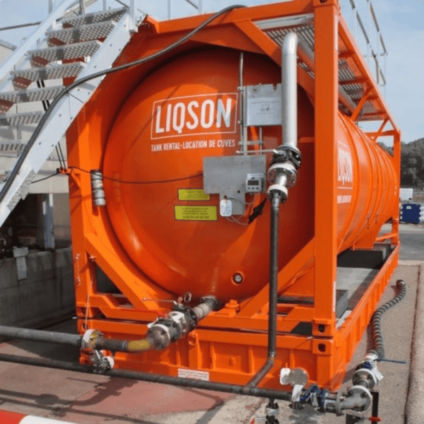 oranje mazouttank huren